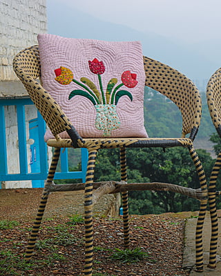 Cushion cover Pink by Purkul
