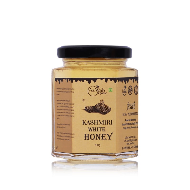 Kashmiri White Honey by Aswah Organic