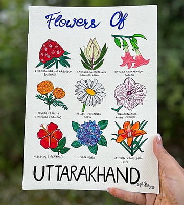 Flowers of Uttarakhand